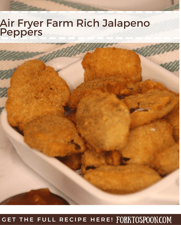 Air Fryer Farm Rich Jalapeno Peppers