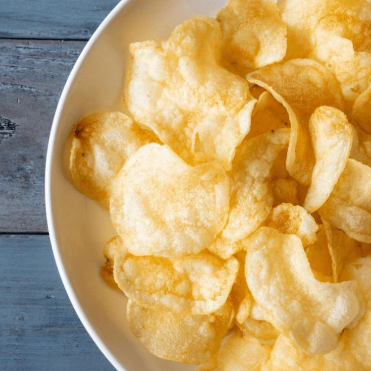 Air Fryer Salt and Vinegar Potato Chips
