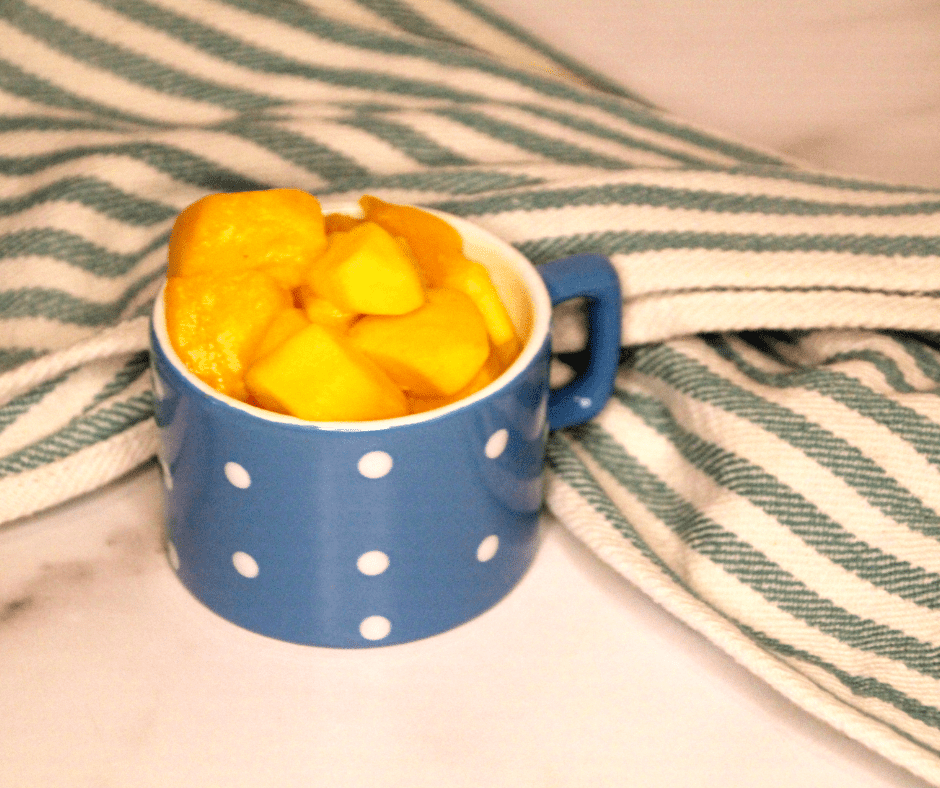 Air Frying Mango
