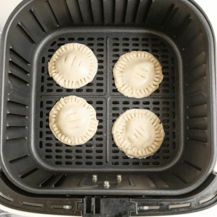 Air Fryer Apple Cheddar Pies