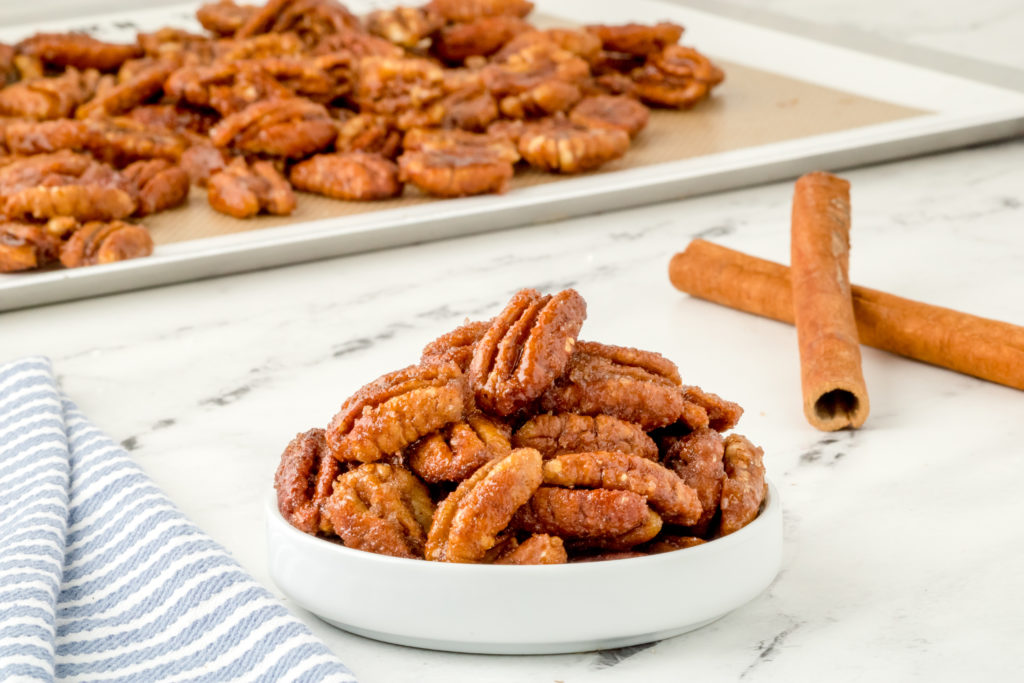 Air Fryer Pumpkin Spice Pecans
