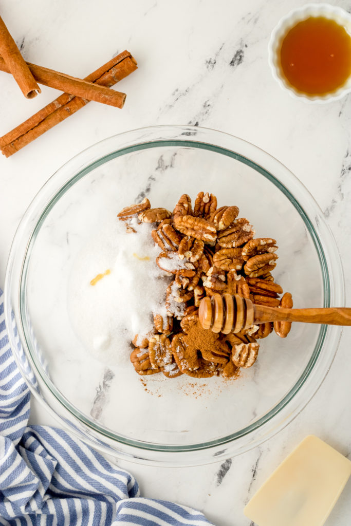 How To Cook Air Fried Pumpkin Spice Pecans