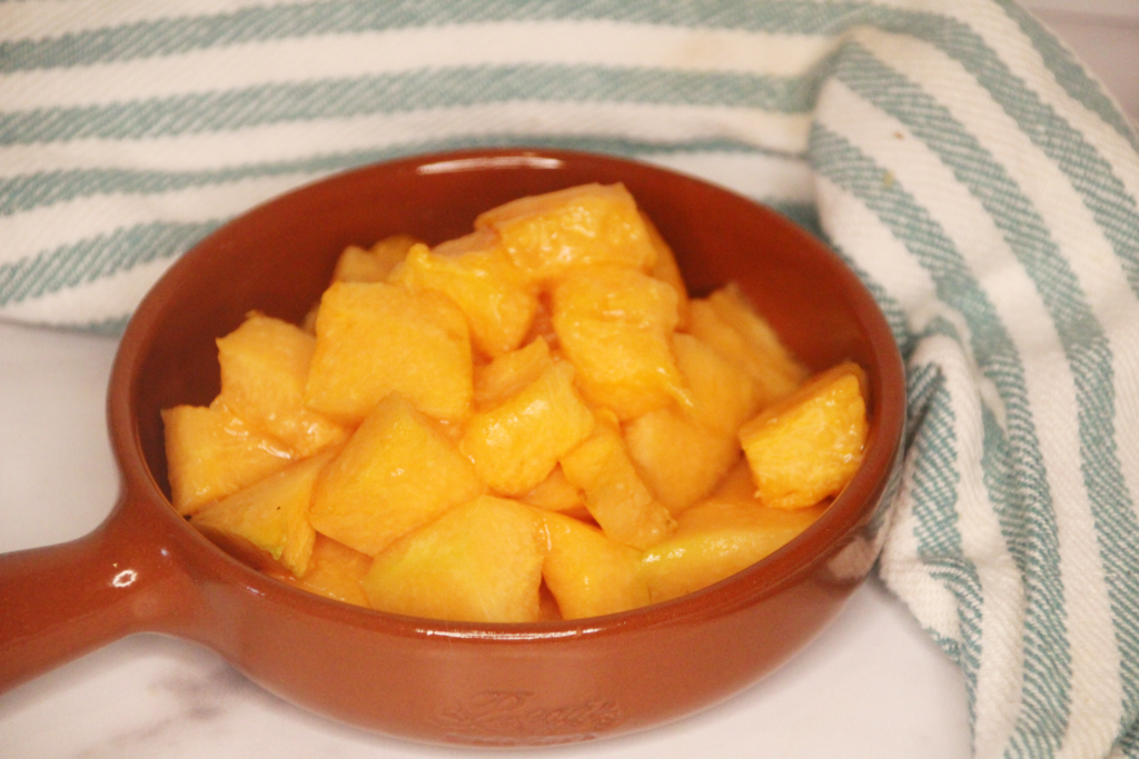 Air Fryer Cantaloupe