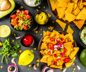 Air Fryer Taco-Spiced Tortilla Chips