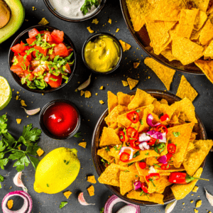 Air Fryer Taco-Spiced Tortilla Chips