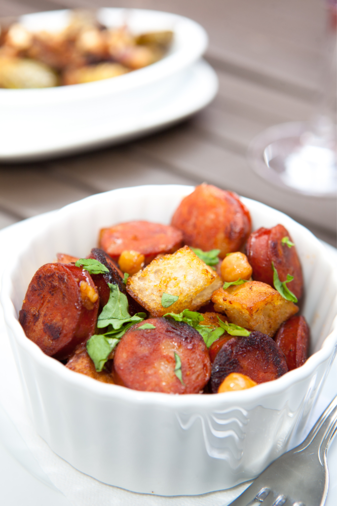 Air Fryer Andouille Sausage