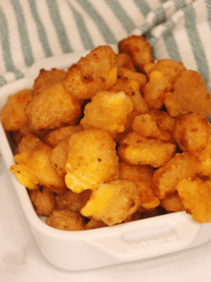 Air Fryer Farm Rich Cheese Curds