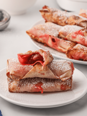 Air Fryer Cheesecake Egg Rolls