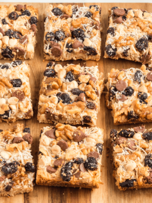 Air Fryer Cranberry Magic Cookie Bars -- The holidays are coming, which means lots of delicious treats to bite into! If you're looking for a new recipe to add to your repertoire, why not try these Air Fryer Cranberry Magic Cookie Bars? They're easy to make and totally scrumptious. Plus, the air fryer makes them nice and crispy, so grab your air fryer and let's get baking!