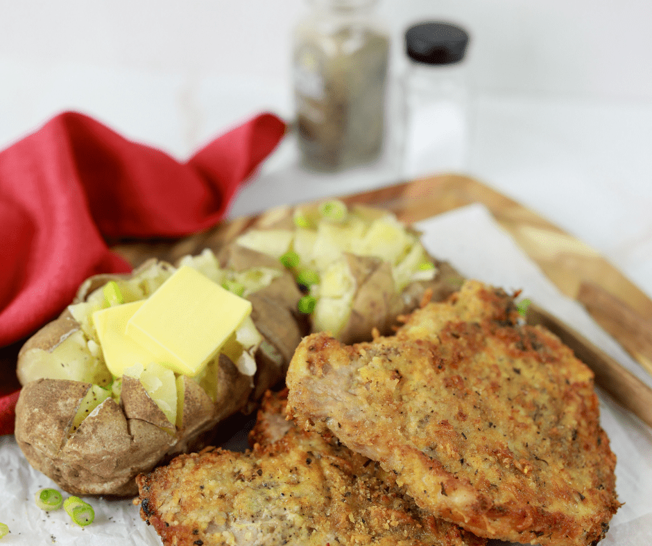 Air Fryer Pork Chops - No Breading