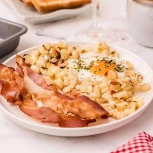 Air Fryer Sheet Pan Breakfast Bake