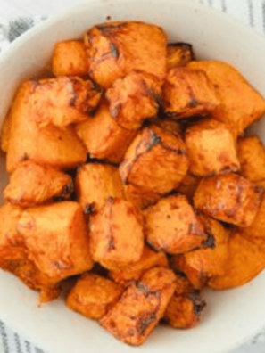 Air Fryer Sweet Potato Home Fries