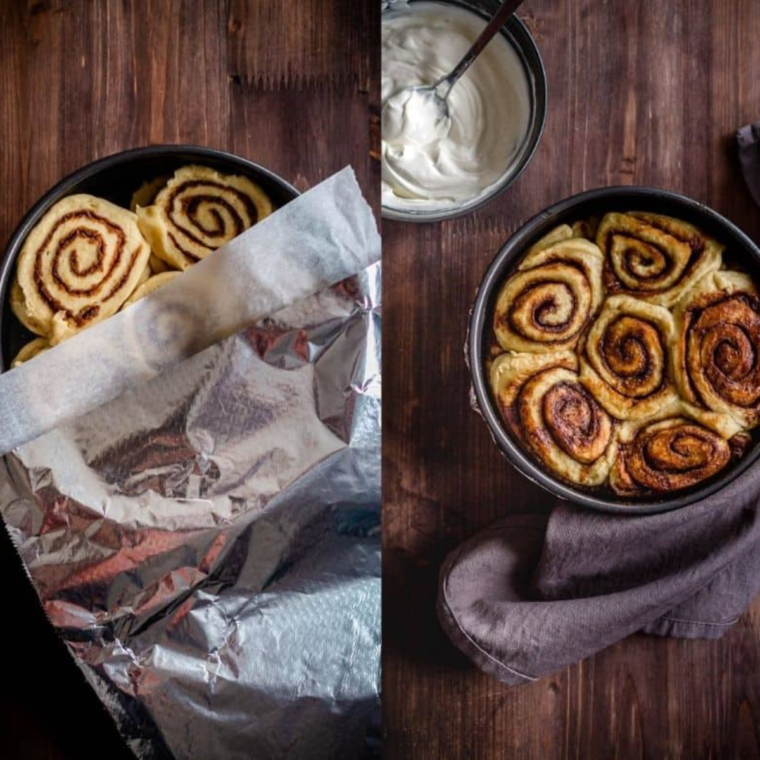 Instant Pot Homemade Cinnamon Rolls (8)
