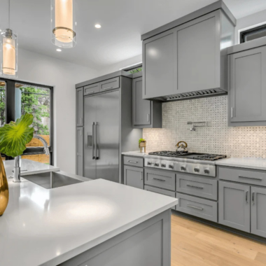 air fryer placed safely on kitchen countertop with proper space around it