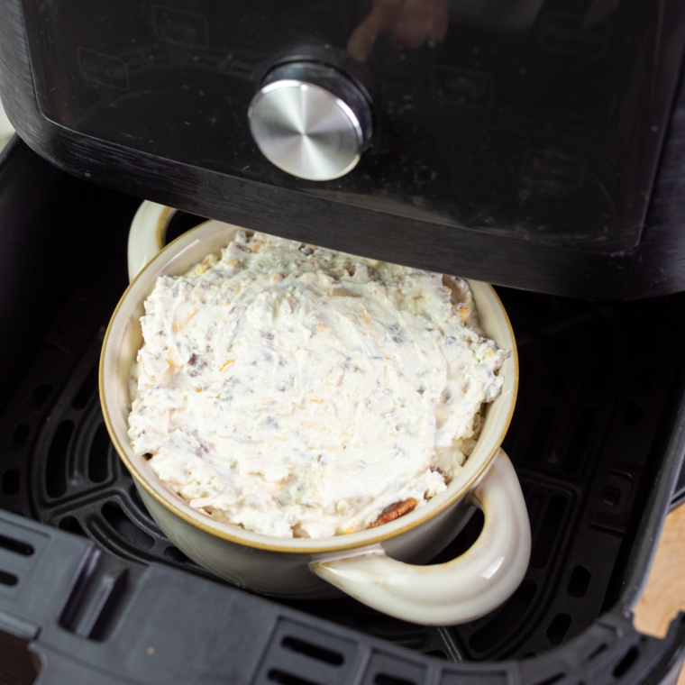 Air Fryer Bacon Dip