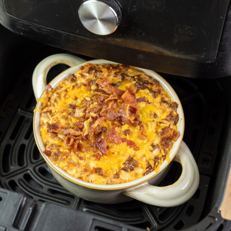 Air Fryer Bacon Dip