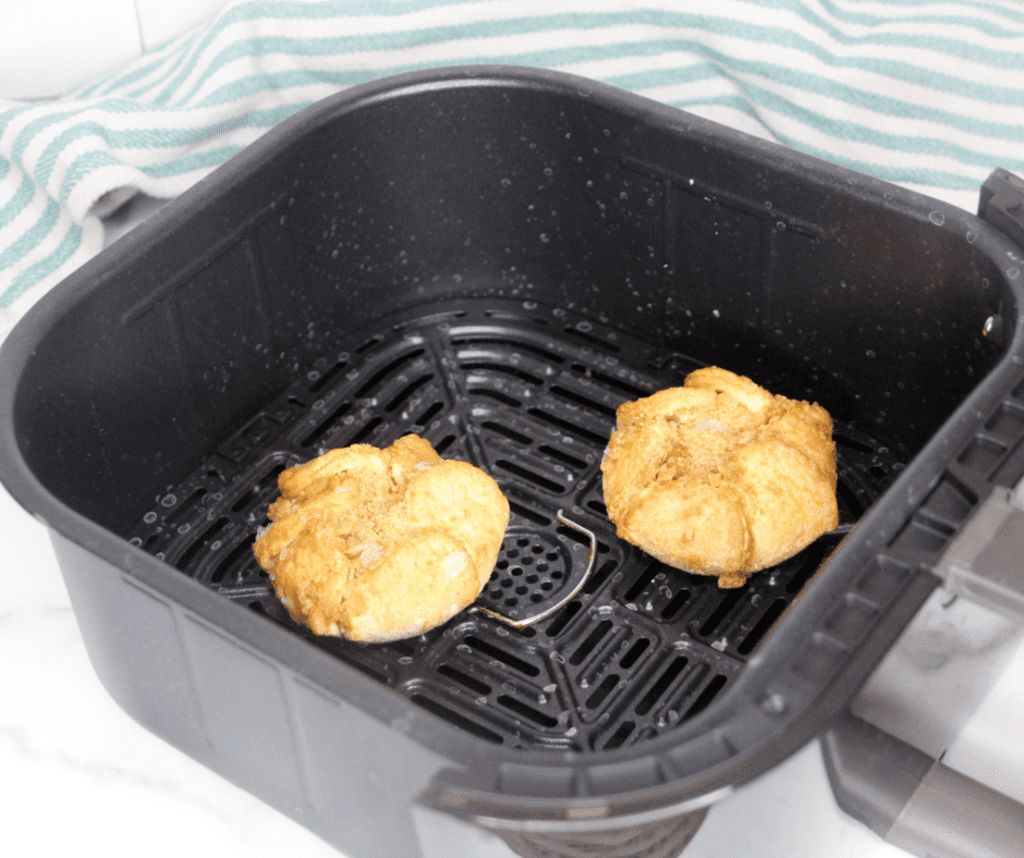 Air Fryer Frozen Apple Blossoms