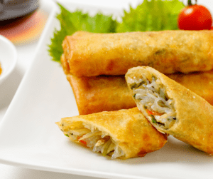 reheat spring rolls in air fryer