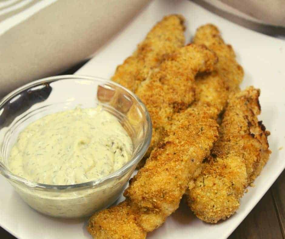 Air Fryer Keto Fish Sticks