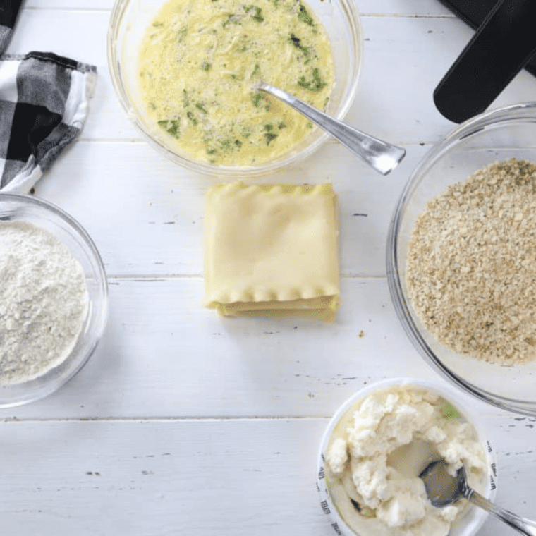 Air Fryer Lasagna Fritta
