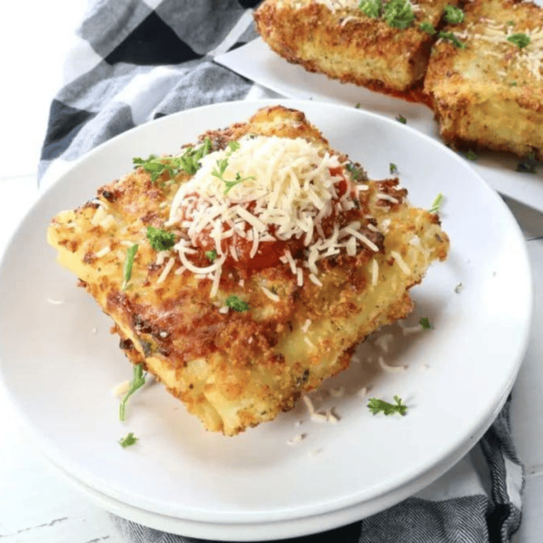 Air Fryer Lasagna Fritta