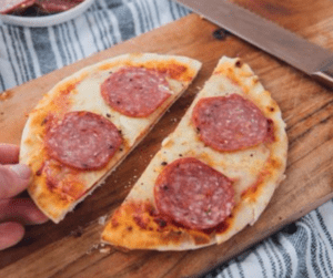 Air-Fryer-Naan-Pizza