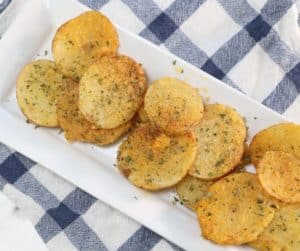 Air Fryer Sliced Potatoes