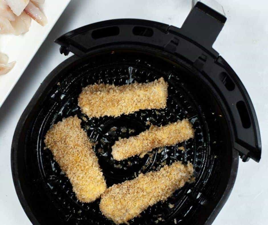 Air Fryer Keto Fish Sticks