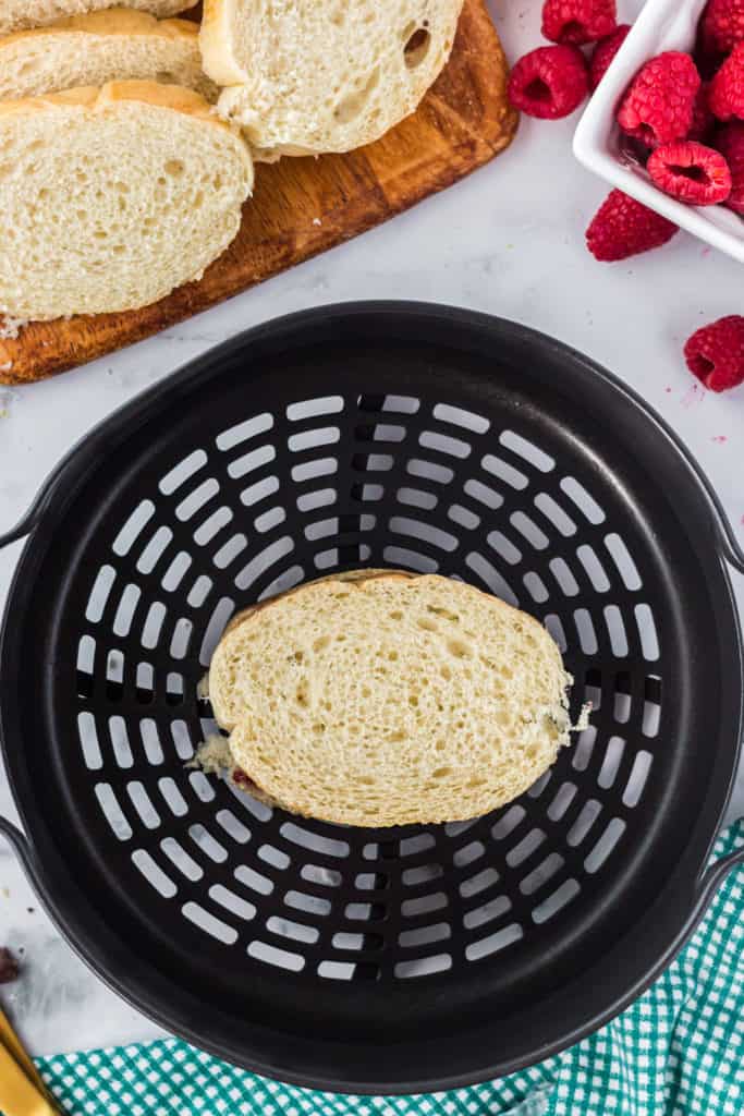 Ninja Foodi Nutella Grilled Sandwiches