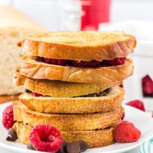 Ninja Foodi Nutella Grilled Sandwiches
