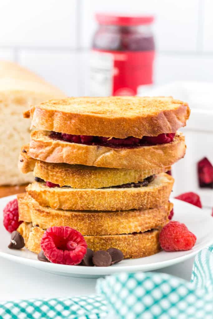 Ninja Foodi Nutella Grilled Sandwiches
