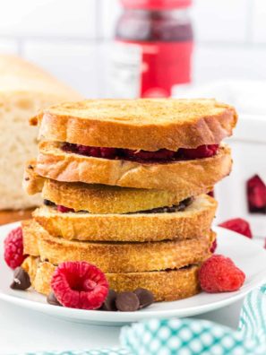 Ninja Foodi Nutella Grilled Sandwiches