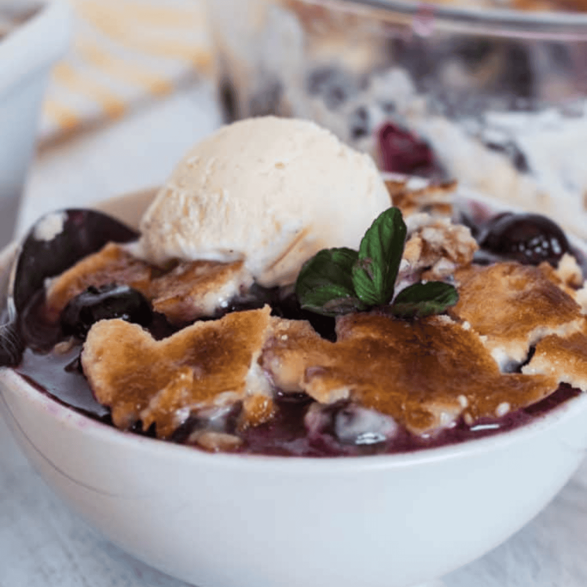 Instant Pot Blueberry Cake