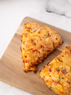 air fryer cheese scones