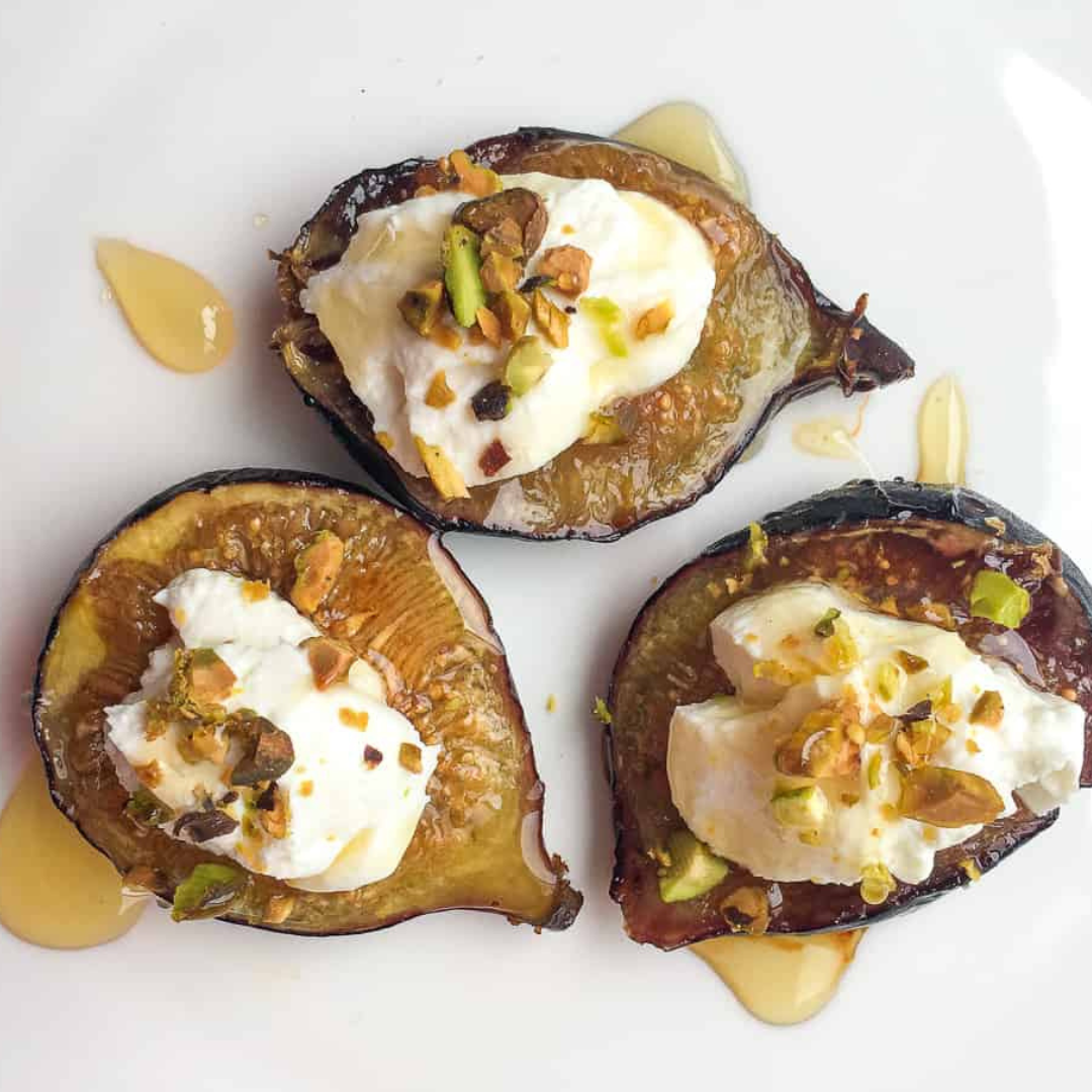 Air Fryer Roasted Figs