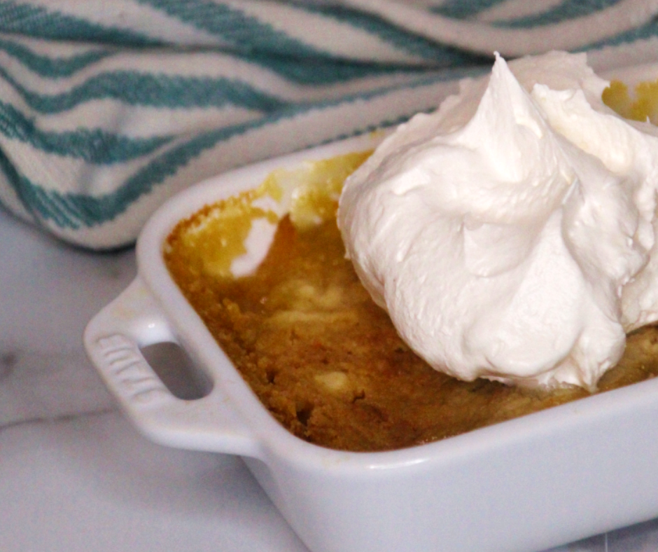 Air-Fryer-Peach-Dump-Cake-4