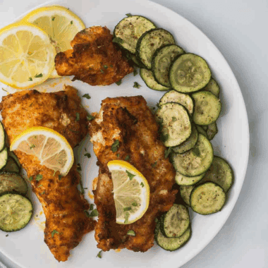 Air Fryer Zaatar Zucchini