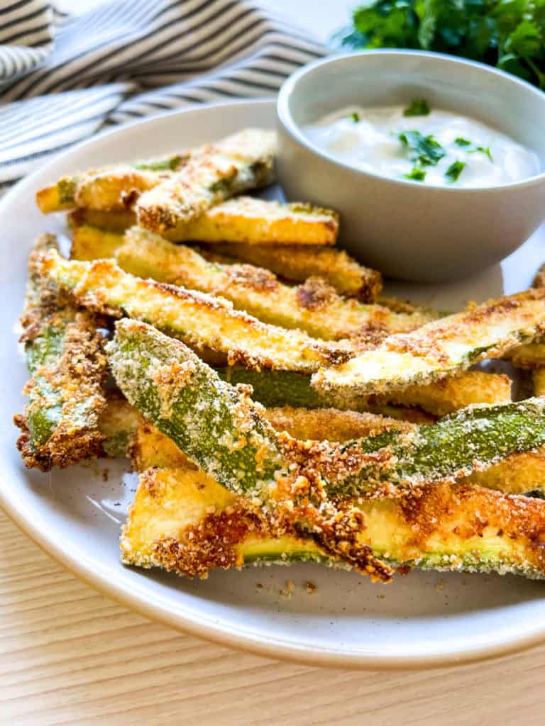 Keto Air Fryer Zucchini Fries