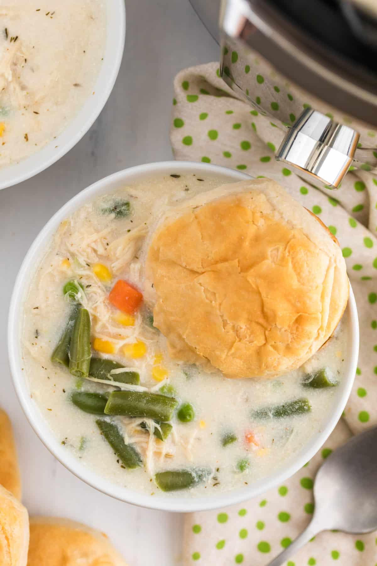 Instant Pot Chicken Pot Pie Soup