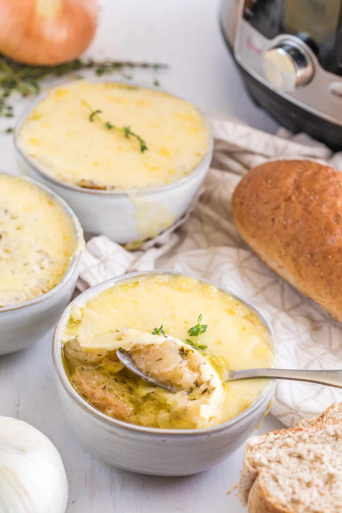 Instant Pot Copycat Panera Bistro French Onion Soup