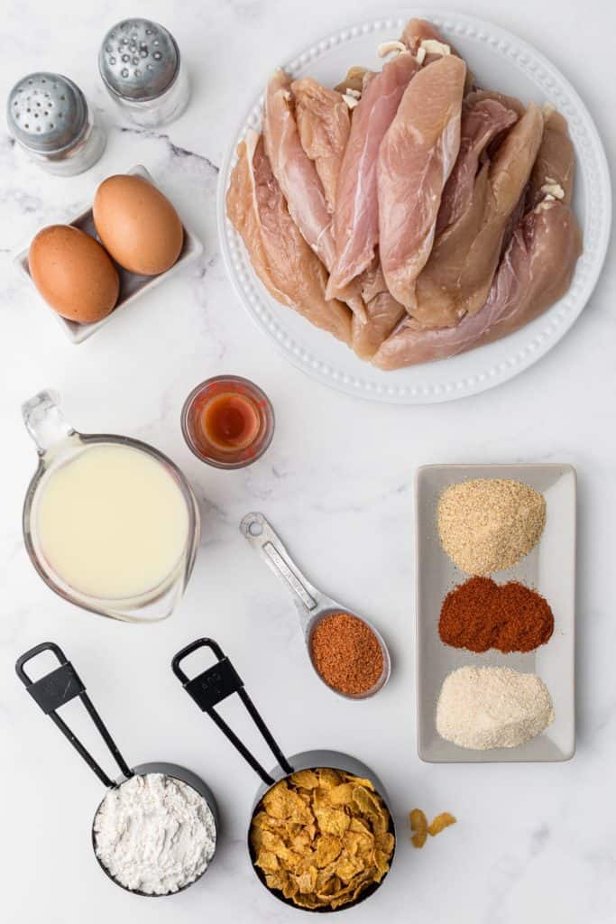 Ingredients Needed For Keto Air Fryer Chicken Tenders