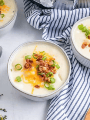 4 Ingredient Potato Soup — Creamy, Easy & Gluten-Free