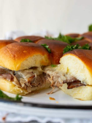 Air Fryer Italian Beef Sliders