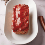 Air Fryer Meatloaf with Bourbon Glaze