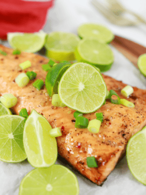 Cedar Plank Salmon from Bonefish Grill