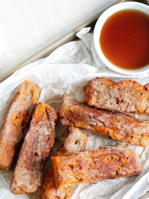 Keto Air Fryer French Toast Sticks