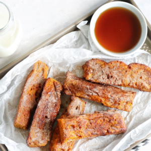 Keto Air Fryer French Toast Sticks