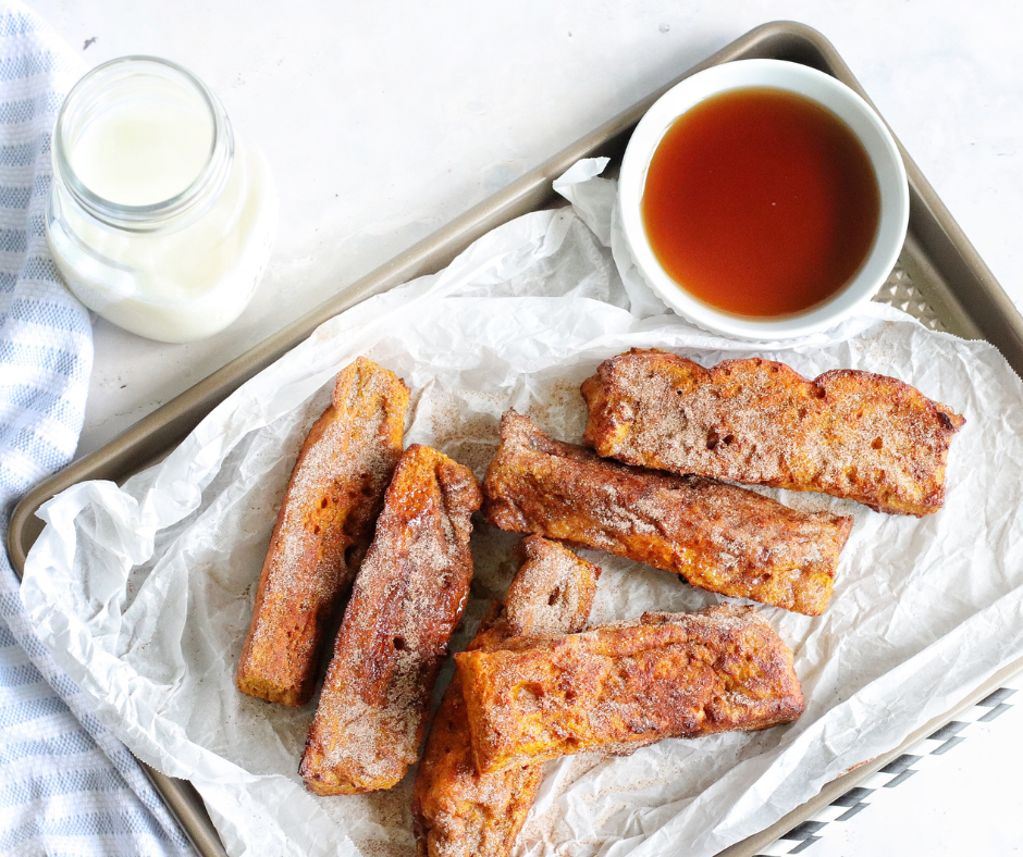 Keto Air Fryer French Toast Sticks