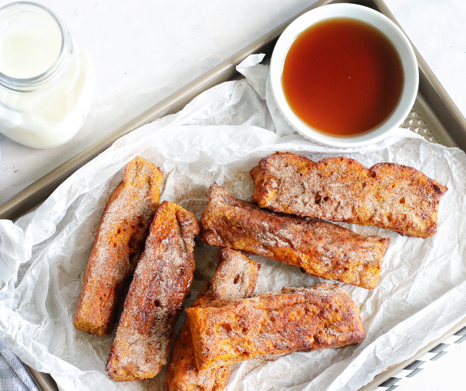 Keto Air Fryer French Toast Sticks