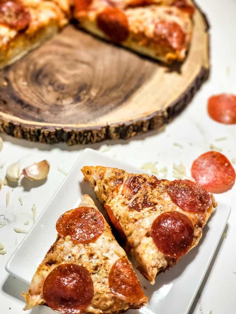 Air Fryer Copycat Pizza Hut Pan Pizza